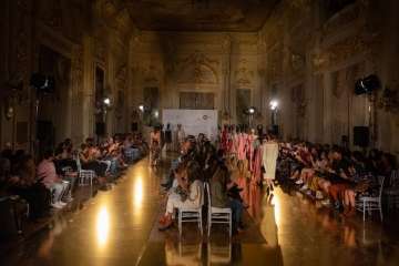 Roga abre la pasarela Colección Bridal con 22 diseños (Foto TA)